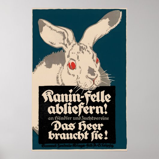 Imperial German WWI Propaganda Poster Donate (Devant)