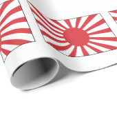 Imperial Japanse vlag Cadeaupapier (Rol Hoek)