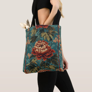 Imperial Peony Tapestry Draagtas