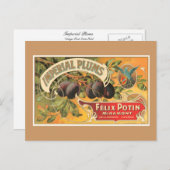 Imperial Plums Briefkaart (Voorkant / Achterkant)