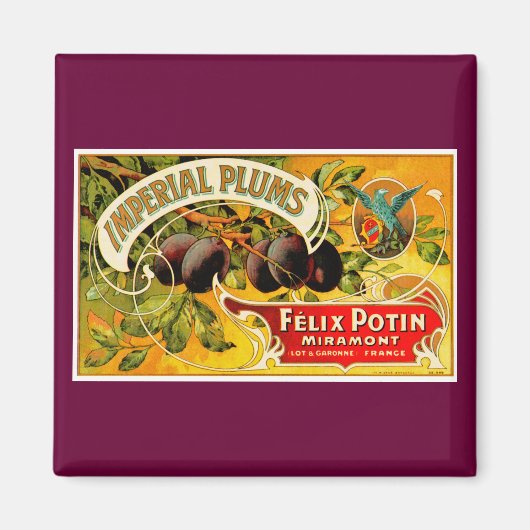 Imperial Plums Magneet (Voorkant)