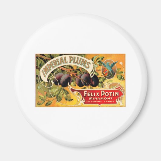 Imperial Plums Magneet (Voorkant)