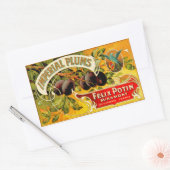 Imperial Plums Rechthoekige Sticker (Envelop)