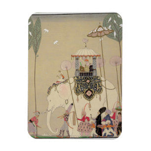 Imperial Procession (kleurenlitho) Magneet