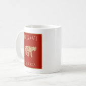 Imperial Roman Army (Legio VI Ferrata) Koffiemok (Voorkant links)