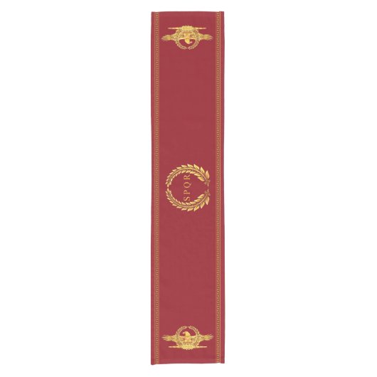 Imperial Roman Table Runner Korte Tafelloper (Voorkant)