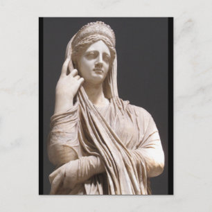Imperial Roman women - standbeeld Briefkaart