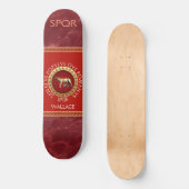 Imperial Rome Style Skateboard (Voorkant)