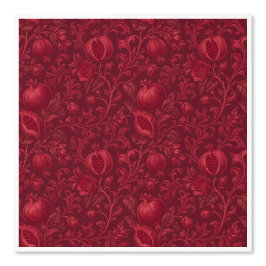 Imperial Ruby Garden | Granaatappel Perzisch-(A) Behang