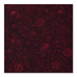 Imperial Ruby Garden | Granaatappel Perzisch-(C) Behang