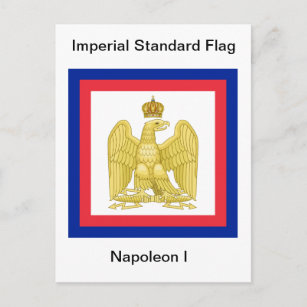 Imperial Standard Flag Napoleon I Briefkaart