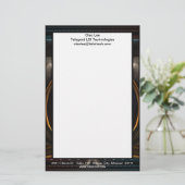 Imperial Uitzicht Fractal Art Briefpapier (Staand voorkant)