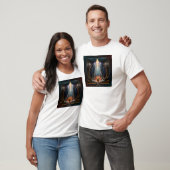 Imperial Uitzicht Fractal Art Mannen Basic T-Shirt (Unisex)