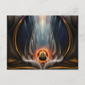 Imperial View Fractal Art Horizontal Carte postale (Devant)