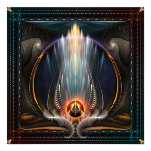 Imperial View Fractal Art Photo Élargissement