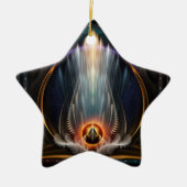 Imperial View Fractal Art Star Ornement (Devant)