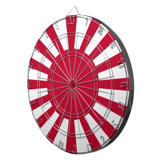 Imperial War Flag of Japan Dartbord (Voorkant Rechts)