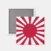 Imperial War Flag of Japan Magneet (Voorkant / Achterkant)
