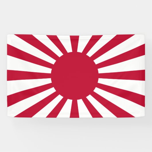Imperial War Flag of Japan Spandoek (Horizontaal)