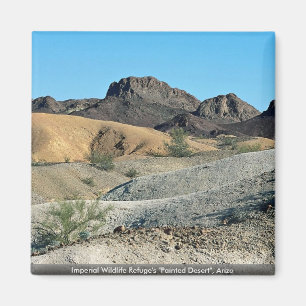 Imperial Wildlife Refuge's "Painted Desert", Arizo Magneet