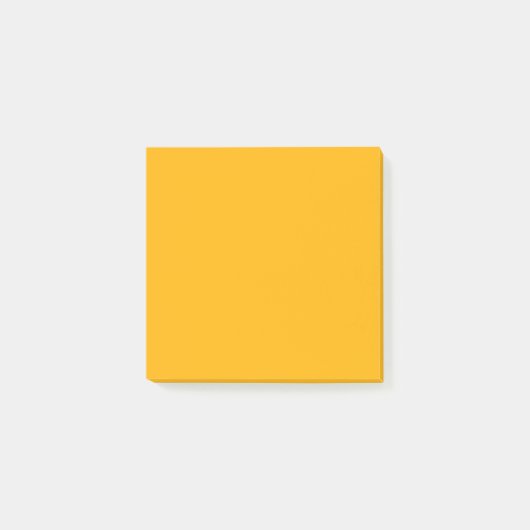 Imperial Yellow Solid Color Post-it® Notes (Voorkant)