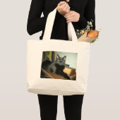 Imperieel kat grote tote bag (Voorkant (product))