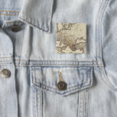 Imperium Romanorum Vierkante Button 5,1 Cm (In situ)