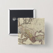 Imperium Romanorum Vierkante Button 5,1 Cm (Voorkant /achterkant)