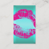 Impertinent bécotez-vous les cartes de visite de (Dos)