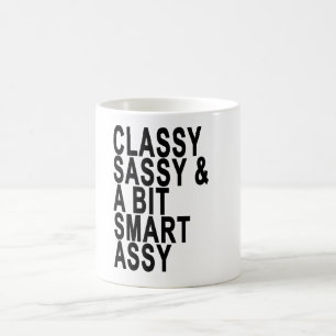 Impertinent chic et une tasse drôle de citation