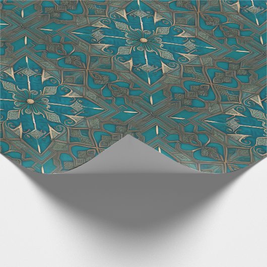 Imperturbability pattern cadeaupapier (Hoek)