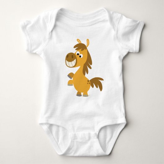 Impetuus Cartoon Pony Baby Apparel Romper (Voorkant)