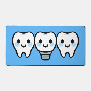 Implant dentaire souriant
