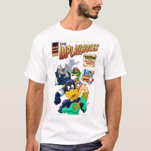 Implausibel #3 t-shirt (Voorkant)
