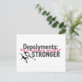 Implementaties die u krijgt STROnGER-briefkaarten Briefkaart (Staand voorkant)