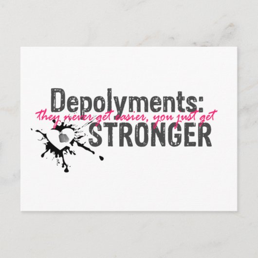 Implementaties die u krijgt STROnGER-briefkaarten Briefkaart (Voorkant)
