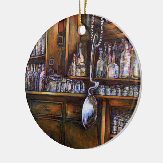 impliciet begrepen keramisch ornament (Links)