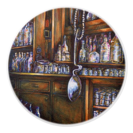 impliciet begrepen keramische knop (Voorkant)