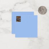 impliciet begrepen notitiekaartje (Voorkant / Achterkant in situ)