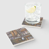 impliciet begrepen stenen onderzetter (Zijkant)