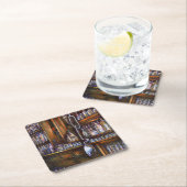 impliciet begrepen vierkante kartonnen onderzetter (Insitu)