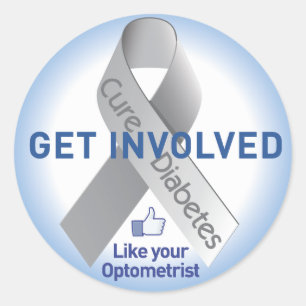 Impliquez-vous Sticker pour le diabète