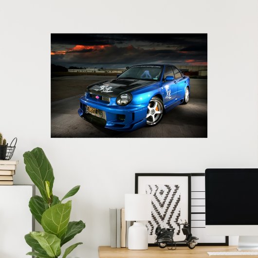 Import Racer Poster (Thuiskantoor)