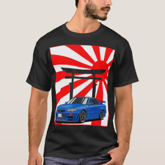 Import Tuner Street Racing Drift JDM Rising Japan T-shirt