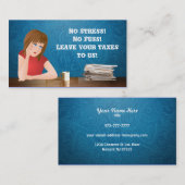 Impose des cartes de visite avec le slogan (Devant / Derrière)