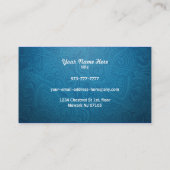 Impose des cartes de visite avec le slogan (Dos)