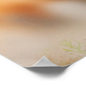 Imposing Wild Brown Horses Poster (Hoek)