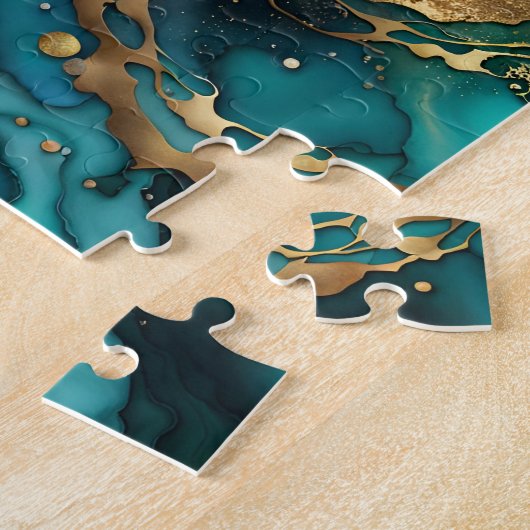 Impossible abstrait en marbre puzzle (Côté)