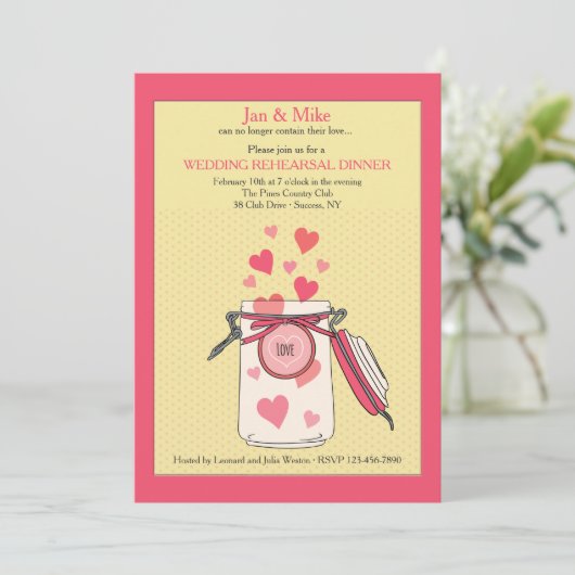 Impossible de contenir mon invitation d'amour (Debout devant)