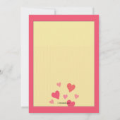 Impossible de contenir mon invitation d'amour (Dos)